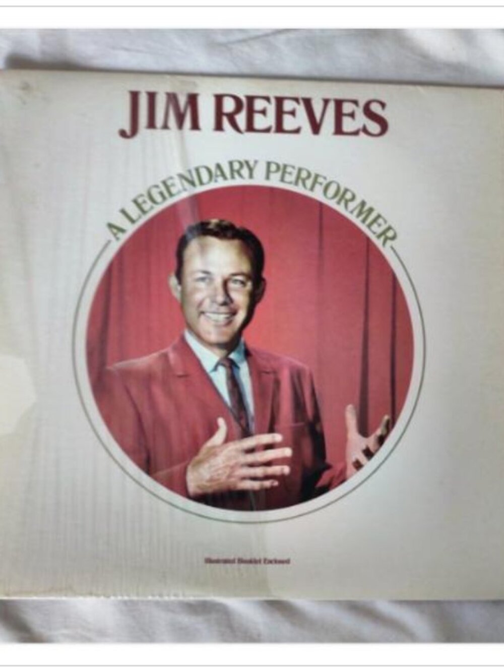 Jim Reeves A Legendary Performer Classic Country RCA Victor Illustrated Booklet